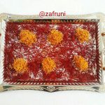 زعفران در قاب سینی